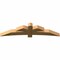 Ekena Millwork Davenport Rough Sawn Timber Gable Bracket, Western Red Cedar, 84"W x 21"H x 6"D x 6"F, 6/12 Pitch GBW084X21X0606DAV00RWR - alternate 4